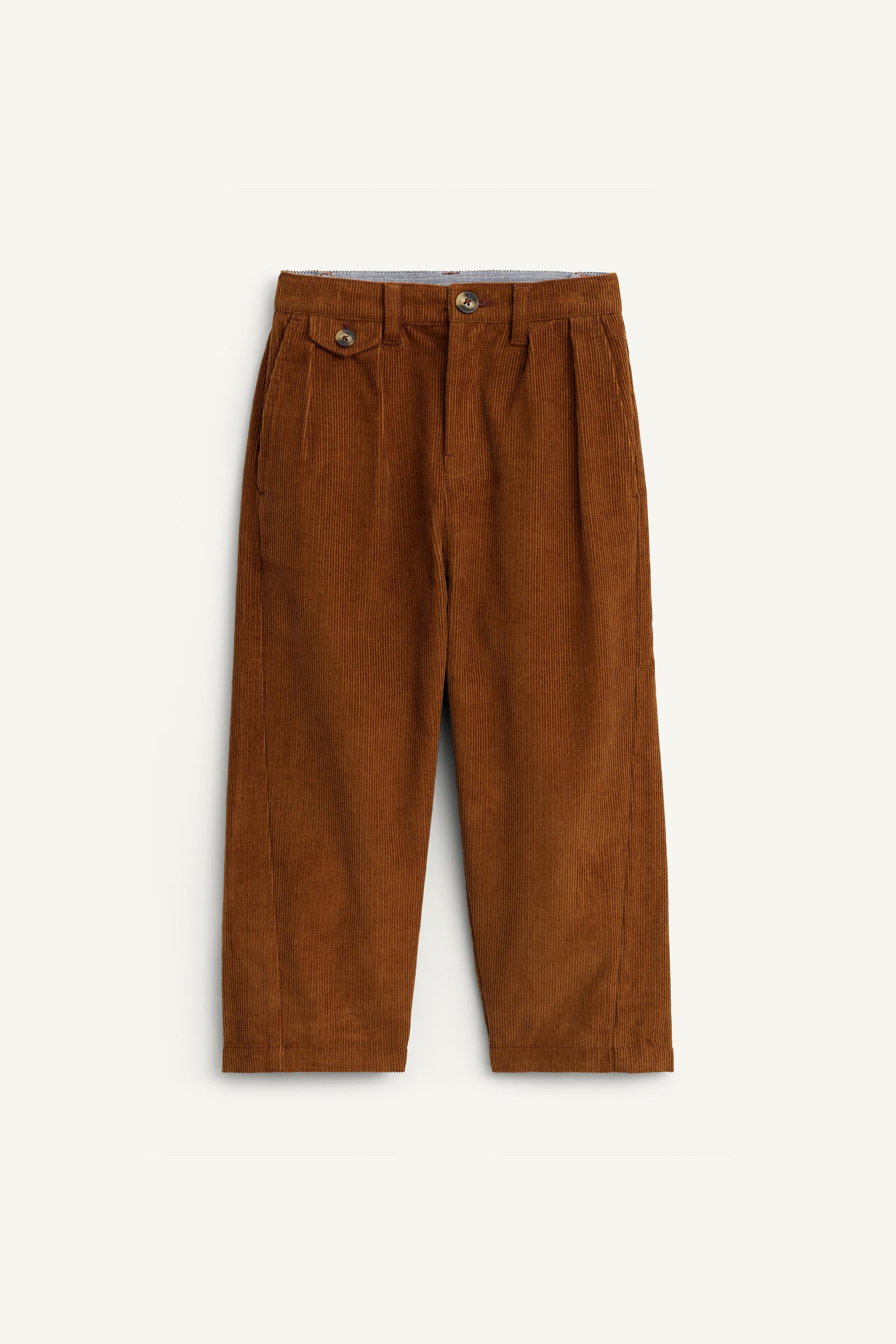 LIMITED EDITION CORDUROY PLEATED PANTS